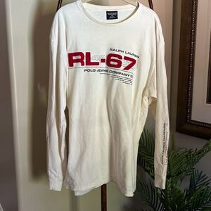 Ralph Lauren Long Sleeve Cooton Tee Shirt XL